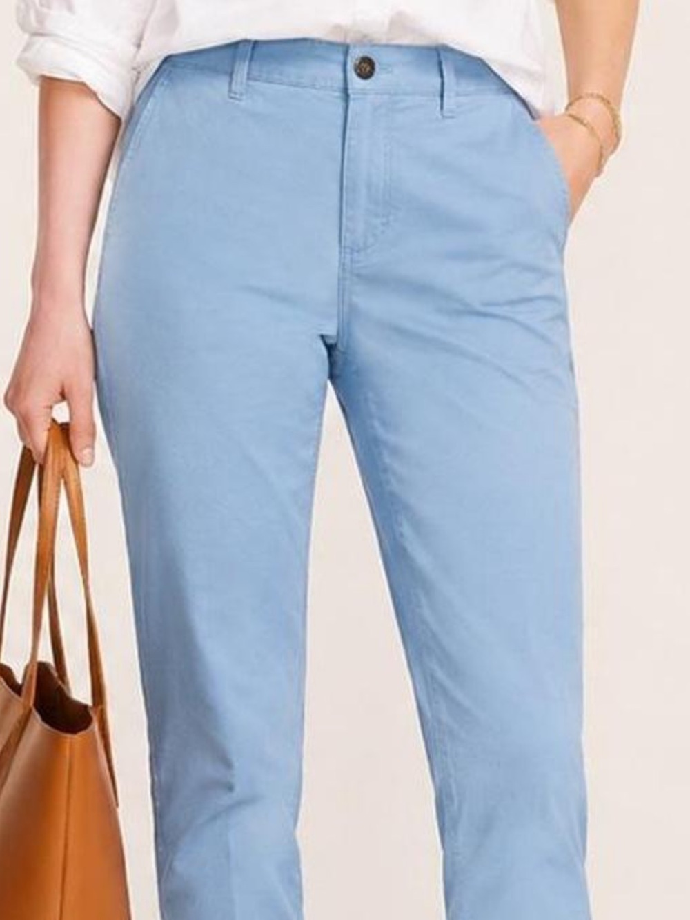 J. Crew Factory Women’s Skinny Pants in Light Blue New 16